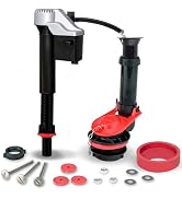 Korky Standard 2-inch Complete Toilet Repair Kit, Fixes: Running, Noisy, No/Slow Refill, and No/W...