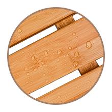 bamboo bathroom mats