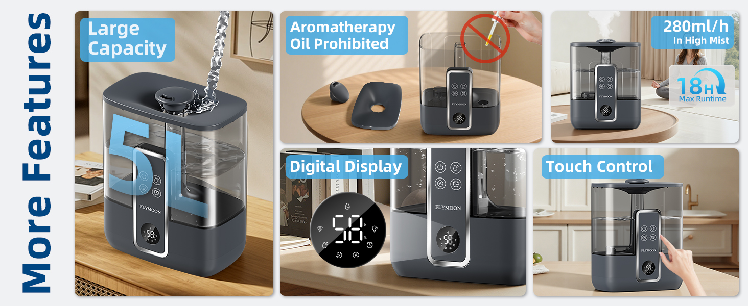 top fill humidifier