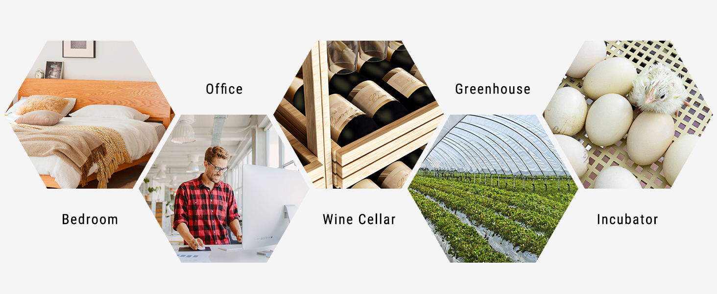 digital outdoor thermometer humidity gauge indoor greenhouse thermometer and humidity hygrometers