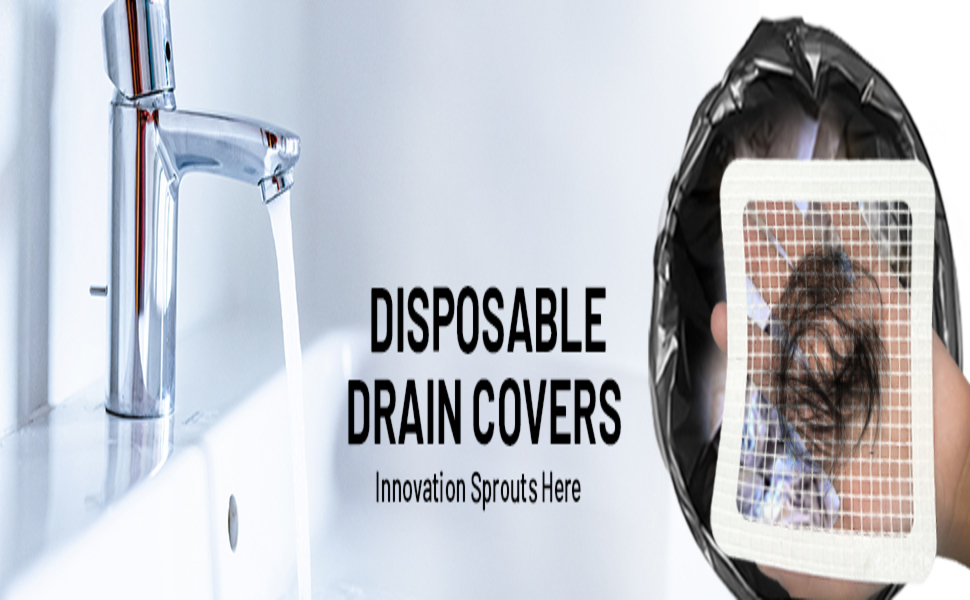 AMAZOPEN Disposable Shower Drain Hair Catcher!
