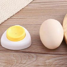 step 1 put the egg piercer on any flat surface