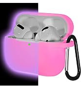 Lerobo Compatible with AirPods Pro Case Cover Night Glow Case Designed for Apple Airpods Pro,Full...