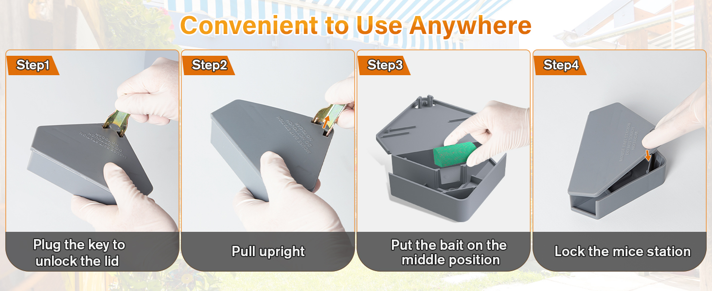 mouse stations mice station mouse box trap mice trap box