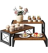 IBUYKE Cupcake Display Stand, Set of 3,Large Wood Risers Display Stands,Dessert Stand for Party,T...