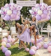 Biapian Pink and Purple Balloons