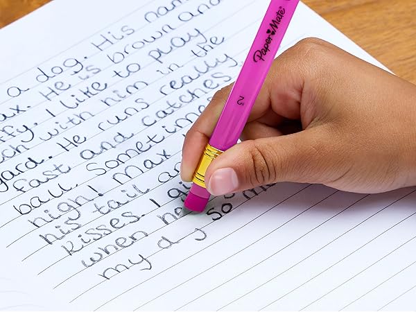 pink eraser