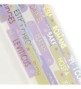 Bible Tabs for Women – 73 Catholic Bible Tabs for Old & New Testament Easy-to-Read & Apply Index ...