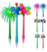 SHINEOFI 6pcs Stress Ball Ballpoint Pens Funny Monster Ballpoint Pens Cartoon Ballpoint Ink Gel P...