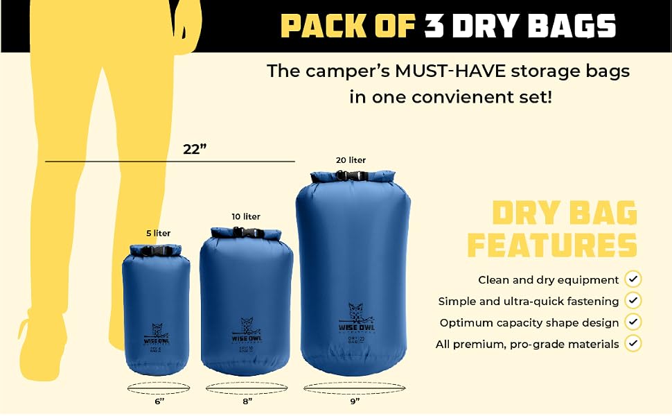 dry bag pack features