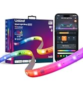 Linkind 10ft Smart LED Strip Lights - AuraScape Segmented Color Changing WiFi Light Strip - Compa...