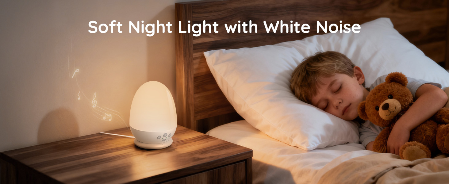 Baby Night Light with White Noise