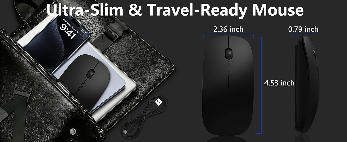 bluetooth mouse with usb receiver