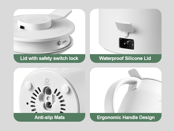 MOIKKOM Nut Milk Maker, Automatic Almond Milk Machine for Homemade Plant-Based Milk
