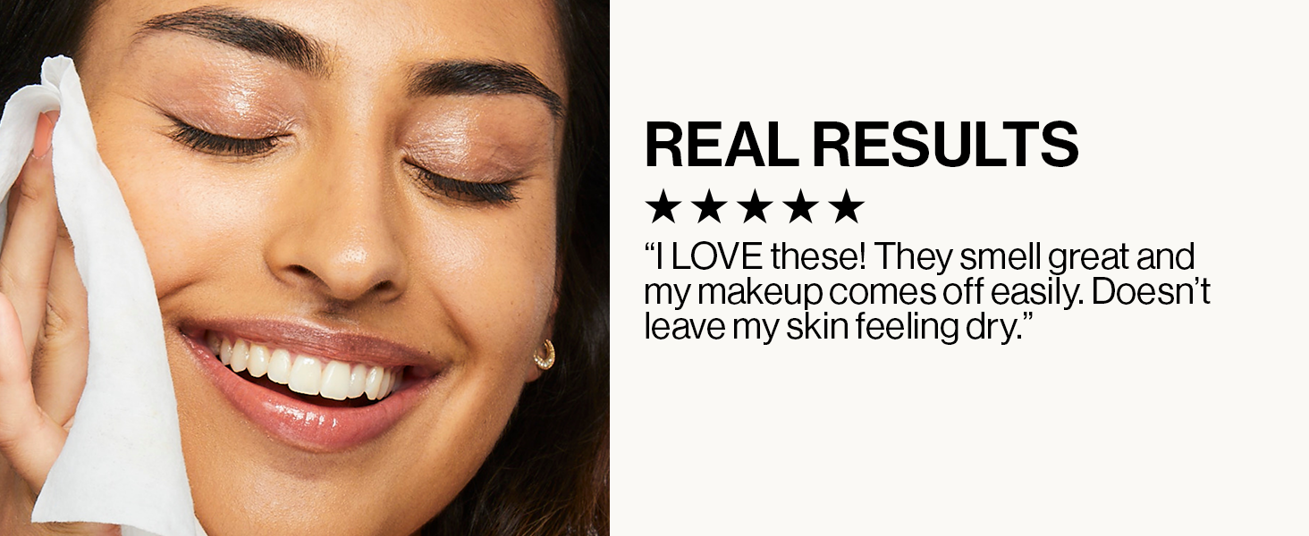 makeup remover glowing glycolic acid orange vanilla wipes aha exfoliating facial cleansing eye
