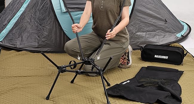 Lightweight backpacking chair small foldable chair
