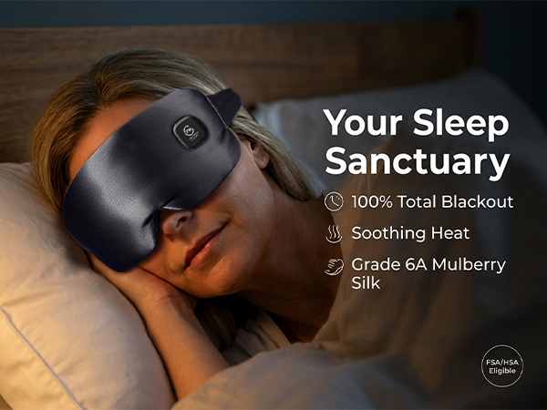 heated eye mask