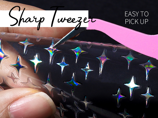 Easy To Take off & Apply by Tweezer