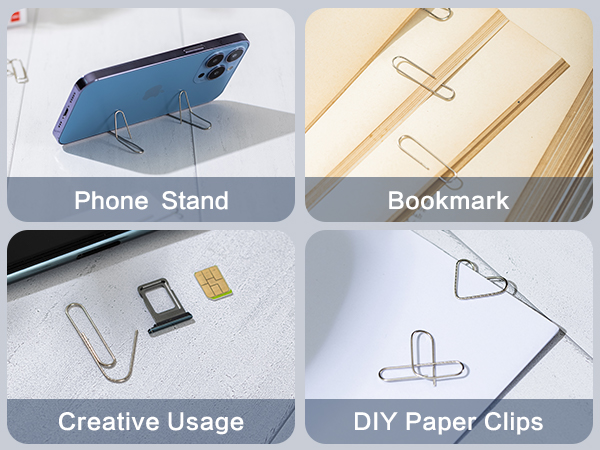 Jumbo Nonskid Paper Clips