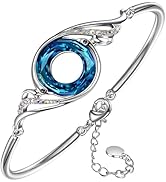 Kate Lynn "Rise From the Ashes" Phoenix Bracelet Made with Crystals from Austria, Adjustable Bang...