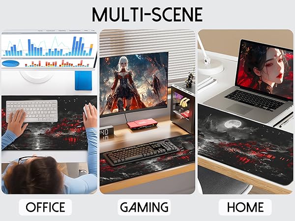 Mouse Pads for Multiple Scenarios
