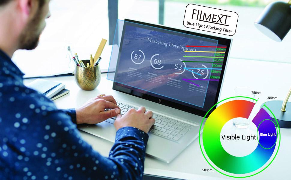 blue light screen protector for 15.6 laptop