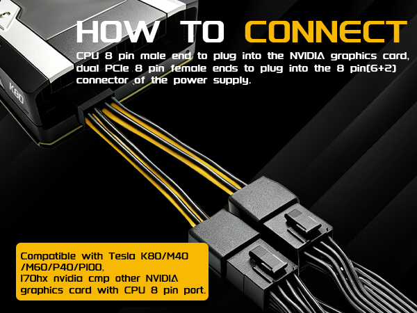 NVIDIA Graphics Card Power Cable