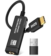 BZINK BA36 USB C Portable DAC Dongle, CS43131+SGM8262 Headphone Amplifier | USB C to 3.5mm Audio ...