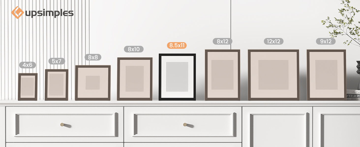 8.5 by 11 picture frame