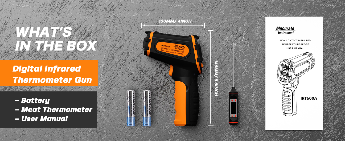 Digital Infrared Thermometer Gun