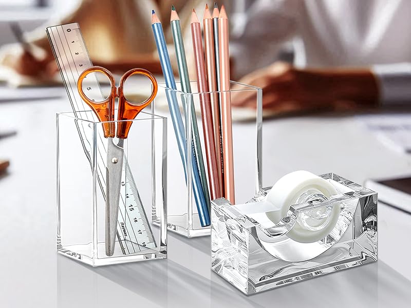 acrylic pen holder