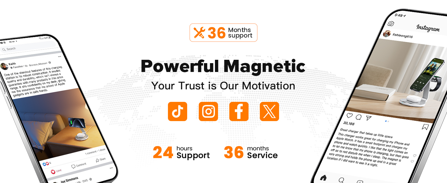 wireless charging station