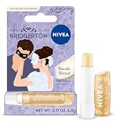 NIVEA Vanilla Biscuit Lip Balm, Nourishing Lip Care, Bridgerton Limited Edition Moisturizing Lip ...