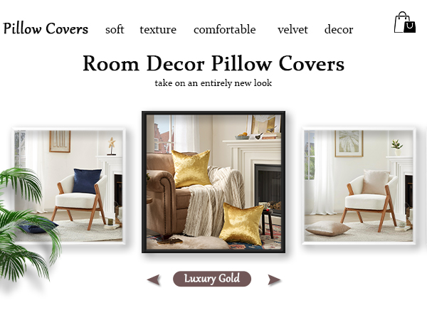 throw pillows