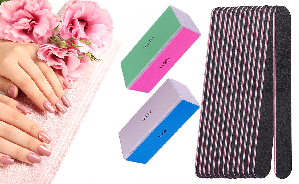 Nail Files and 4 Way Nail Buffers