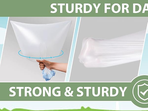 4 gallon trash bags