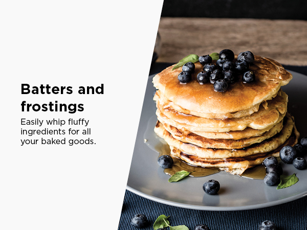 Batters and frostings