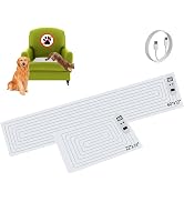 SEERWAY Scat Pet Shock Mat 2 Pieces in Different Size, Shock Pads for Dogs and Cats Training Indo...