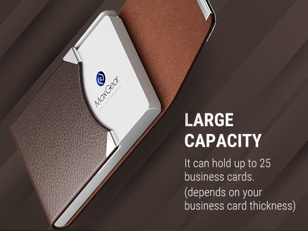 PU Leather Business Card Case