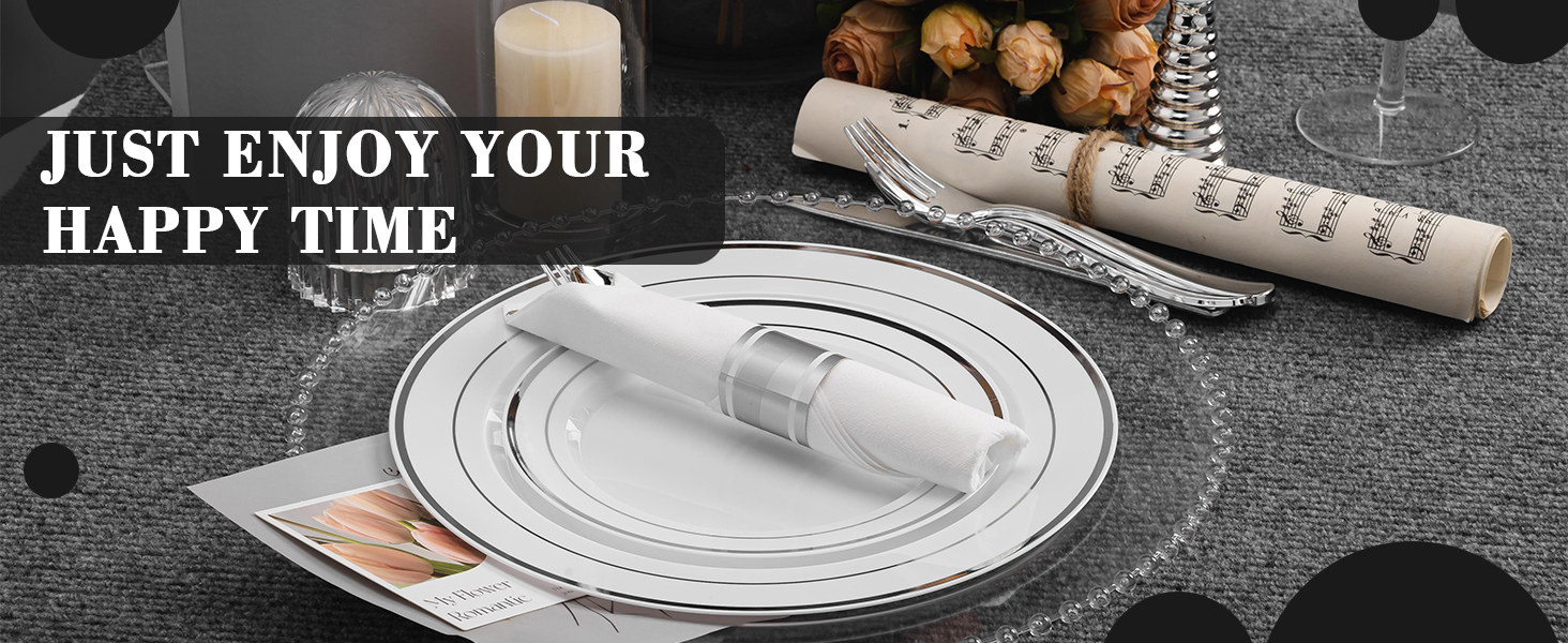 plastic plates sets