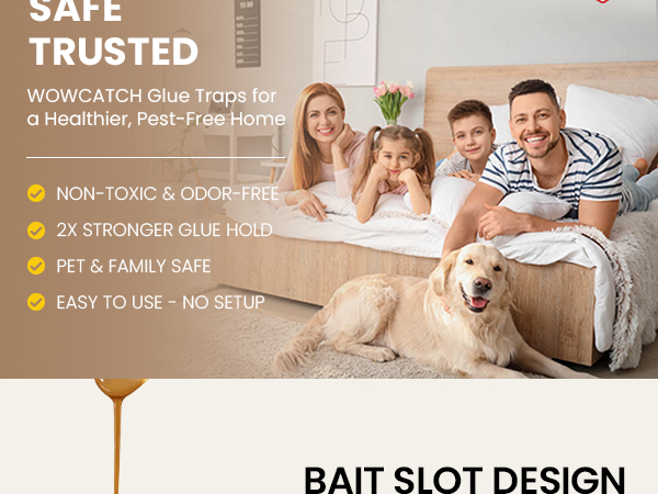 Wowcatch Mouse Glue Traps