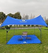 both tables under canopy