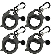 CANAANIN Zip Tie Holder Cable Tie Holder Colored Upgraded Carabiner Keychain Clip for Tool Belt E...