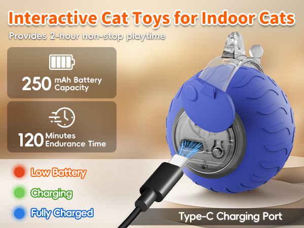 interactive cat toy ball