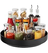 Ovicar Lazy Susan Turntable Organizer - 13 inch Rotating Spice Rack Metal Lazy Susan for Cabinet ...