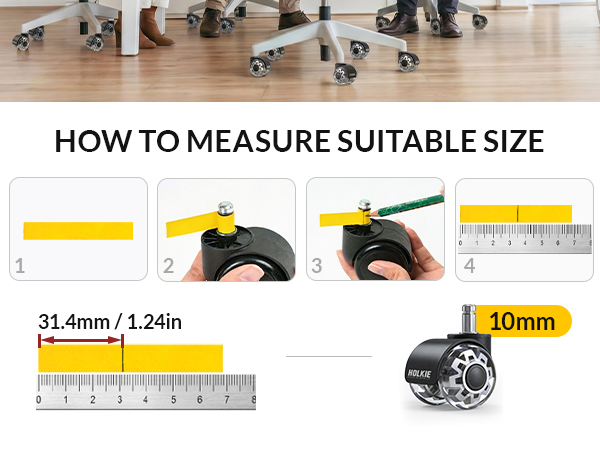 desk rolling chair wheels replacement for office rubber wheel for hardwood floors castors