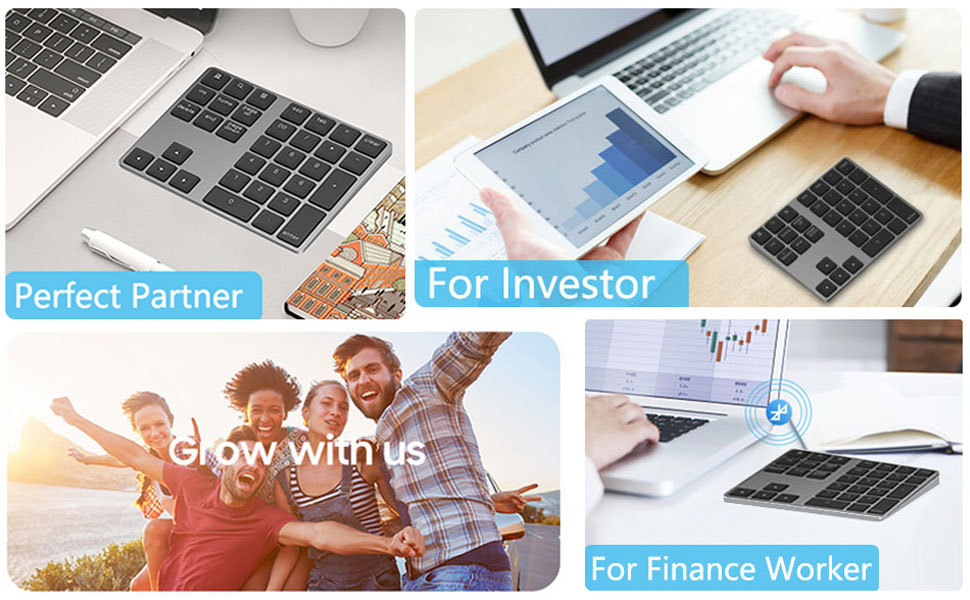 Bluetooth number pad