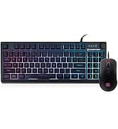 IOGEAR KORONA KORE II Compact Keyboard Combo - 89-Key Zone RGB Keyboard with 10-Key Function and ...