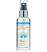 Elegant Sun Glowing Face Mist Self Tan | Self Tanning Clear Water Facial Tan | Clean Facial Tanne...