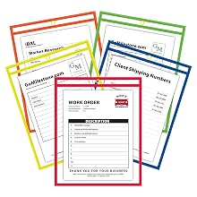 Neon Stitched Shop Ticket Holders